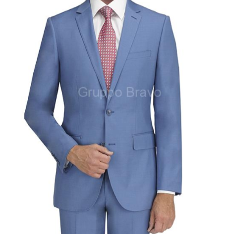 Mantoni Sky Blue Suit