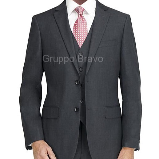 David Major Charcoal Suit