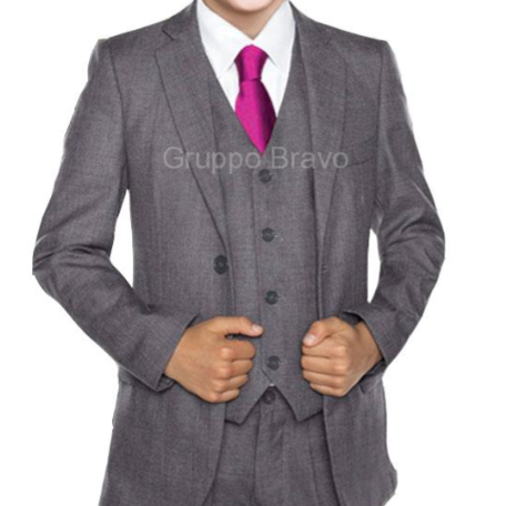 David Major Gray Suit